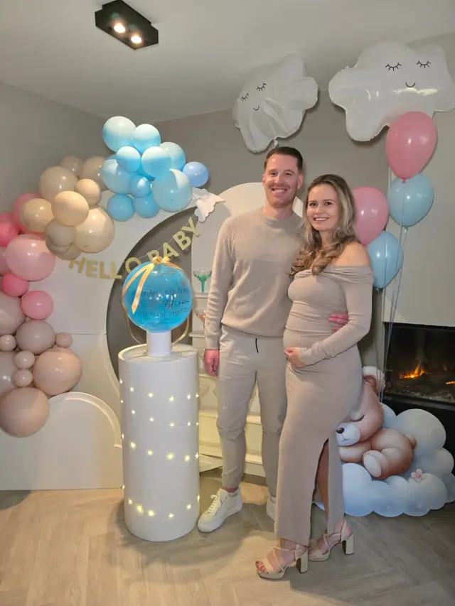 Echte Gender Reveal Feier – Inspiration 1